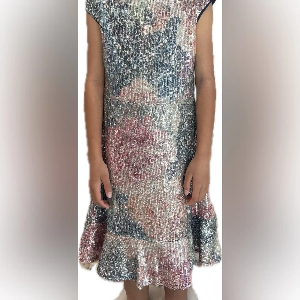 Girls Sequins Dress - SIZE 8 - New